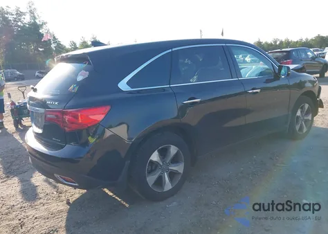 2016 Acura Mdx Acurawatch Plus Package z USA, uszkodzony, nr VIN 5FRYD4H27GB047220